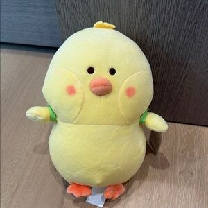 Miniso Yellow Plush Chick Toy